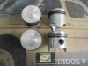 30 JUEGO PISTONES CON SEGMENTOS 80 mm +0.60 MOTOR 1438 cc SEAT 1430, 131, 124 D, 128, RITMO 75, RONDA 75, 127 FURA CRONO PISTON