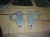 JUEGO SOPORTE ORIGINAL PINZAS DE FRENO TRASERAS RENAULT 8, A110